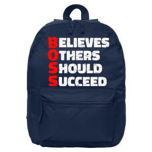 Boss Motivational 16 in Basic Backpack