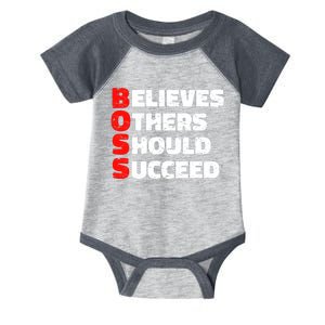 Boss Motivational Infant Baby Jersey Bodysuit