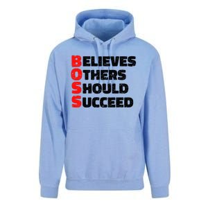 Boss Motivational Unisex Surf Hoodie