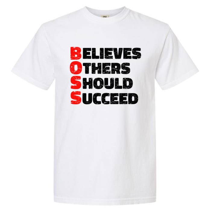 Boss Motivational Garment-Dyed Heavyweight T-Shirt