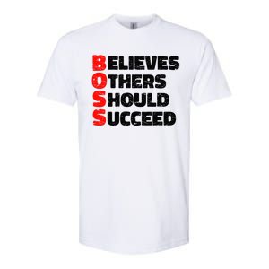 Boss Motivational Softstyle CVC T-Shirt