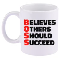 Boss Motivational 11oz C Handle Ceramic Mug