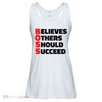 Boss Motivational Ladies Essential Flowy Tank