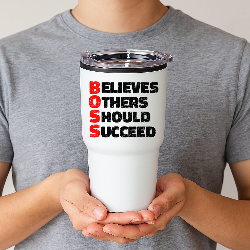 Boss Motivational Tumbler