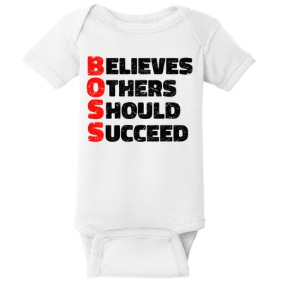 Boss Motivational Baby Bodysuit