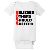 Boss Motivational Baby Bodysuit