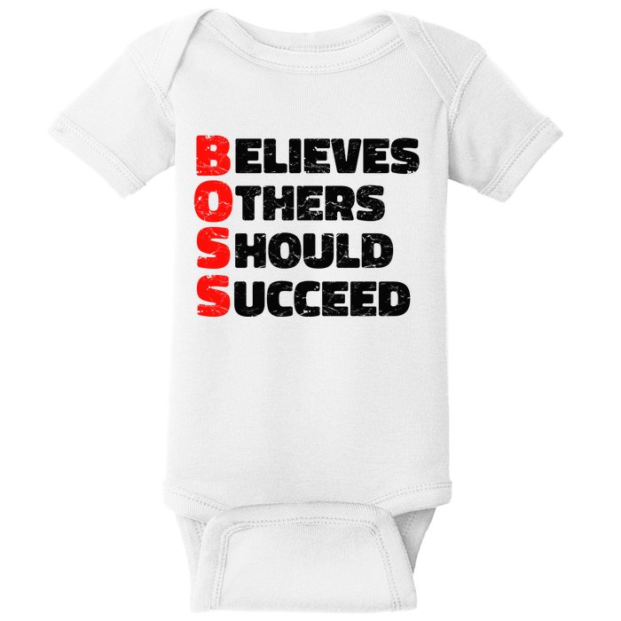 Boss Motivational Baby Bodysuit