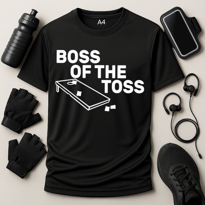 Boss Of The Toss Cooling Performance Crew T-Shirt
