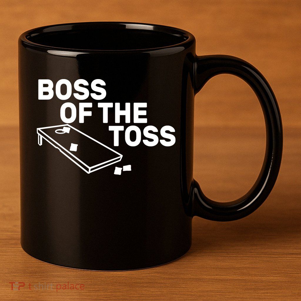 Boss Of The Toss 11oz C Handle Ceramic Mug