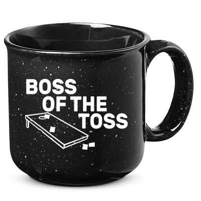 Boss Of The Toss 15oz Campfire Ceramic Mug