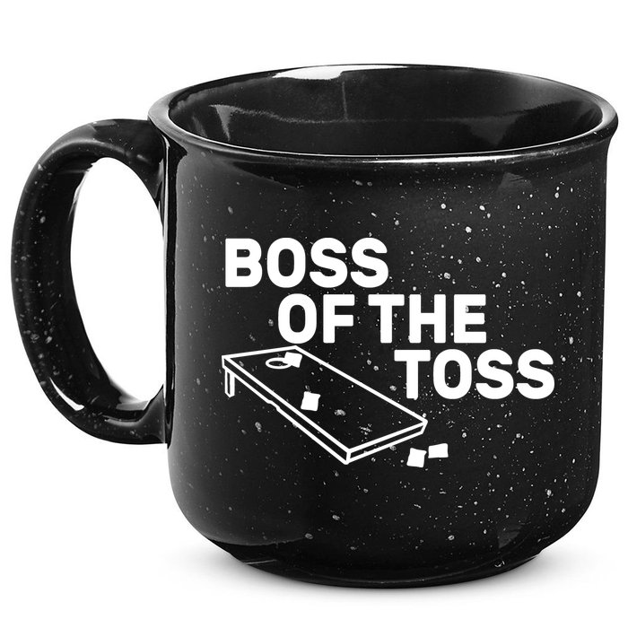 Boss Of The Toss 15oz Campfire Ceramic Mug