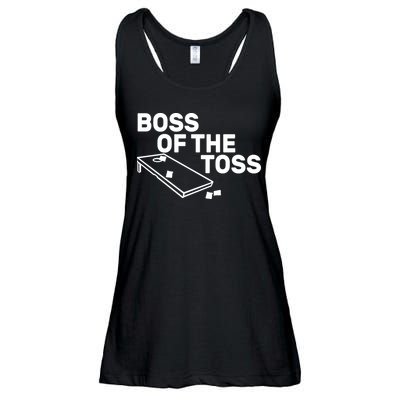 Boss Of The Toss Ladies Essential Flowy Tank