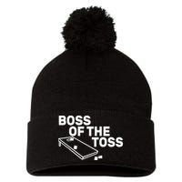 Boss Of The Toss Pom Pom 12in Knit Beanie