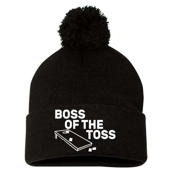 Boss Of The Toss Pom Pom 12in Knit Beanie