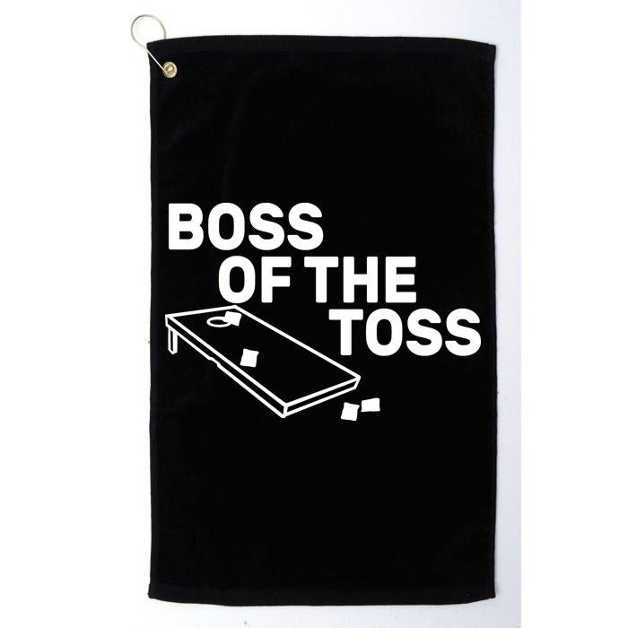 Boss Of The Toss Golf Towel