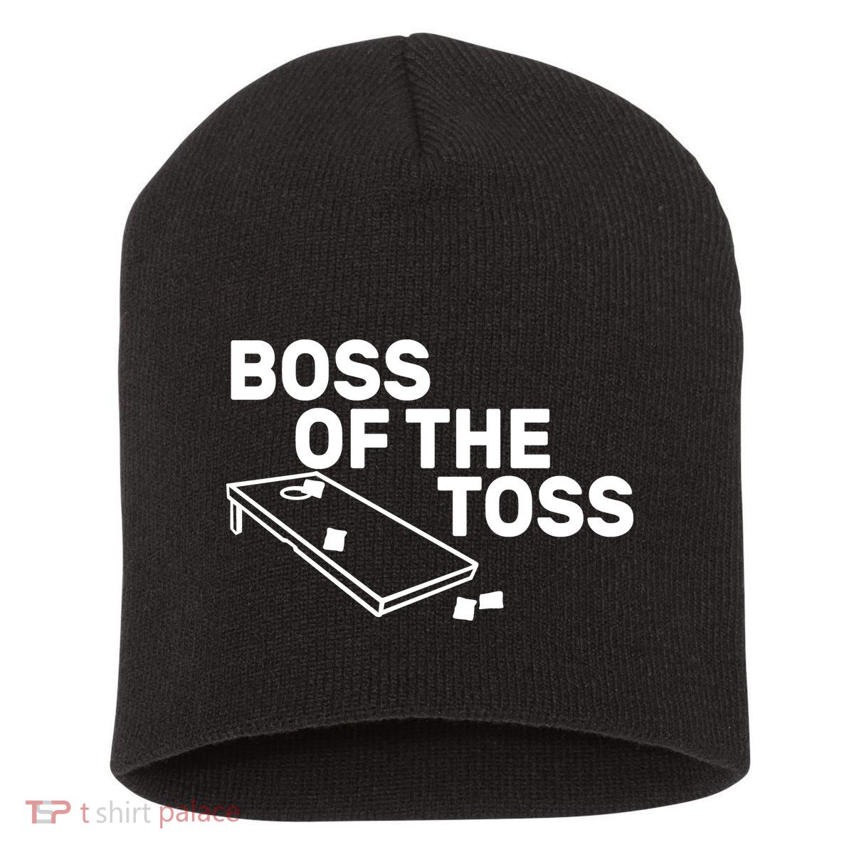 Boss Of The Toss Short Acrylic Beanie