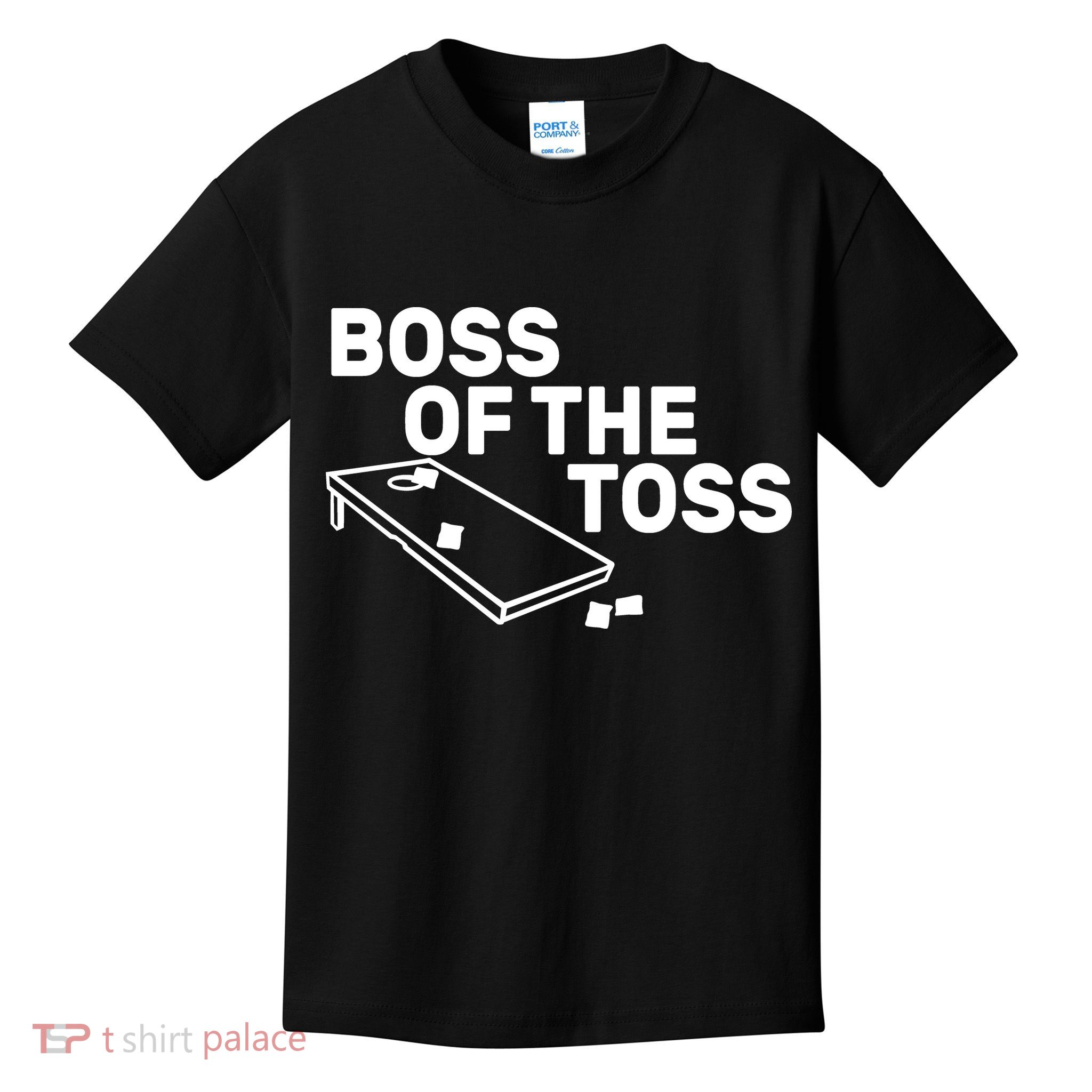 Boss Of The Toss Kids T-Shirt