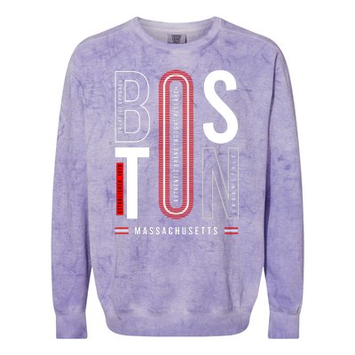 Boston Colorblast Crewneck Sweatshirt