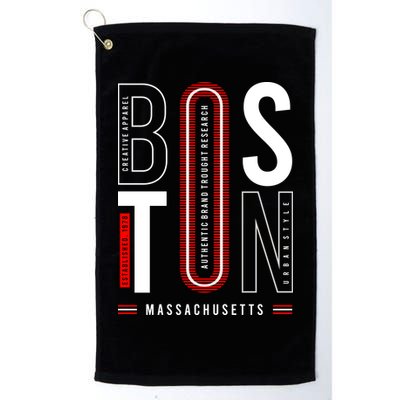 Boston Golf Towel