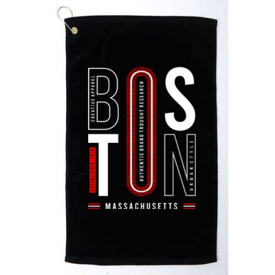 Boston Platinum Collection Golf Towel