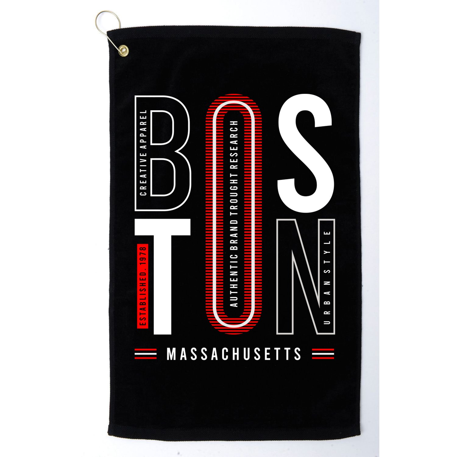 Boston Golf Towel