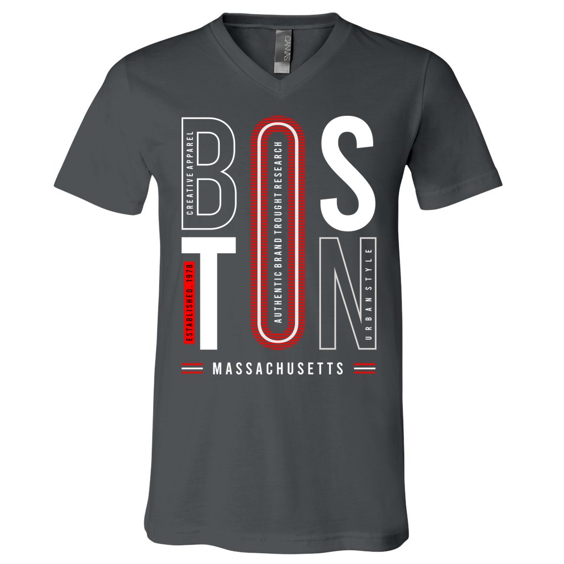 Boston V-Neck T-Shirt