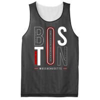 Boston Mesh Reversible Basketball Jersey Tank