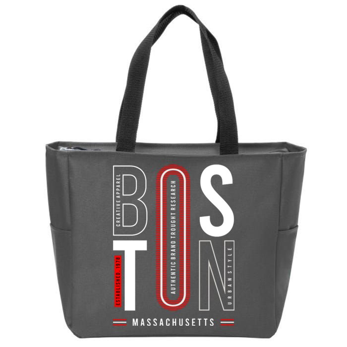 Boston Zip Tote Bag