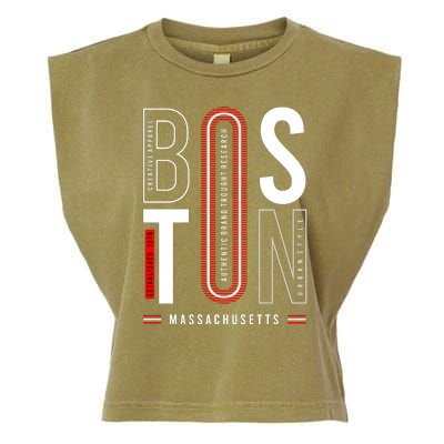 Boston Garment-Dyed Women's Muscle Tee