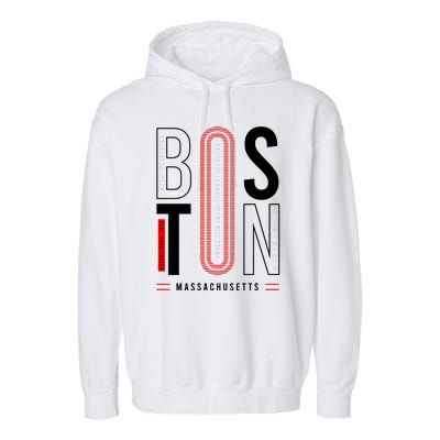 Boston Garment-Dyed Fleece Hoodie