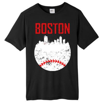 Boston Baseball City Tall Fusion ChromaSoft Performance T-Shirt