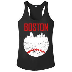 Boston Baseball City Ladies PosiCharge Competitor Racerback Tank