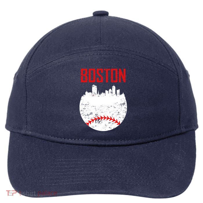 Boston Baseball City 7-Panel Snapback Hat
