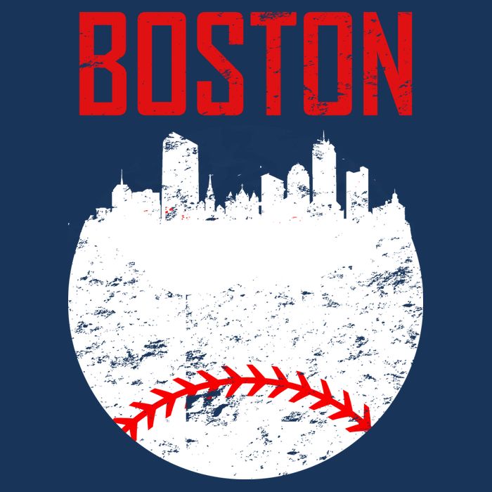 Boston Baseball City Bucket Hat