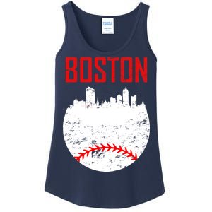 Boston Baseball City Ladies Essential Tank