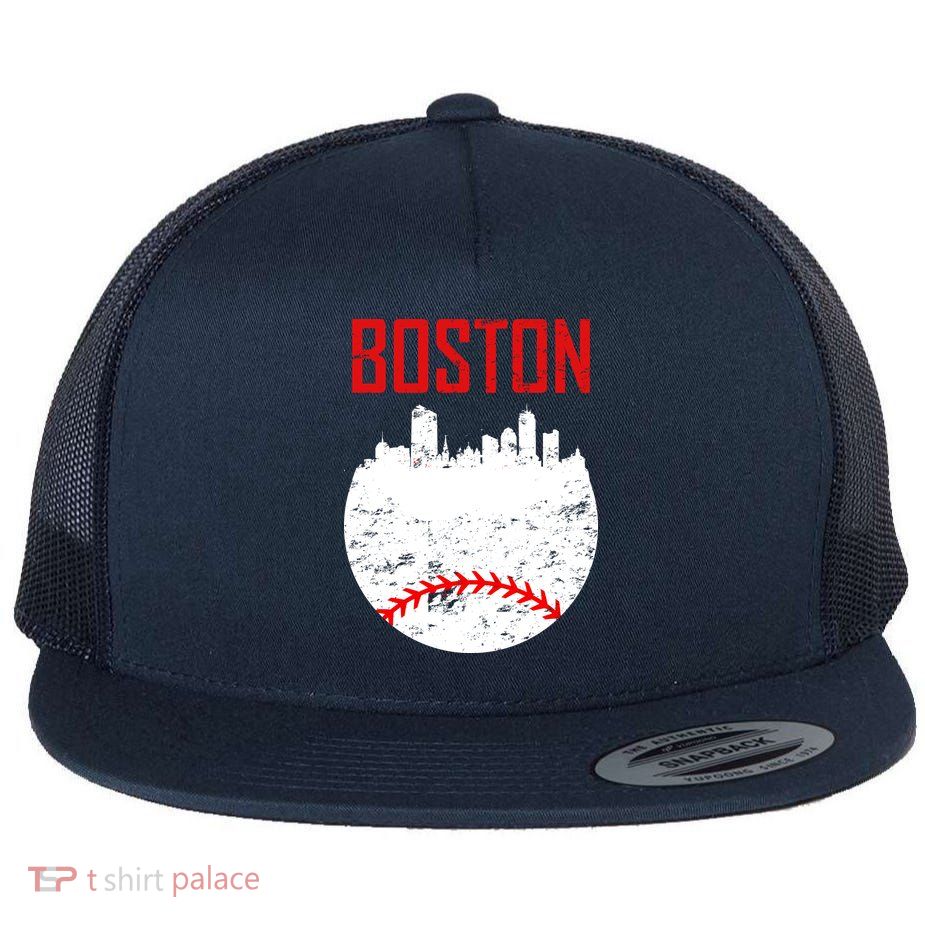 Boston Baseball City Flatbill Hat