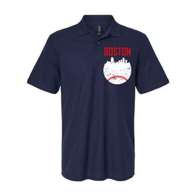 Boston Baseball City Softstyle Adult Sport Polo