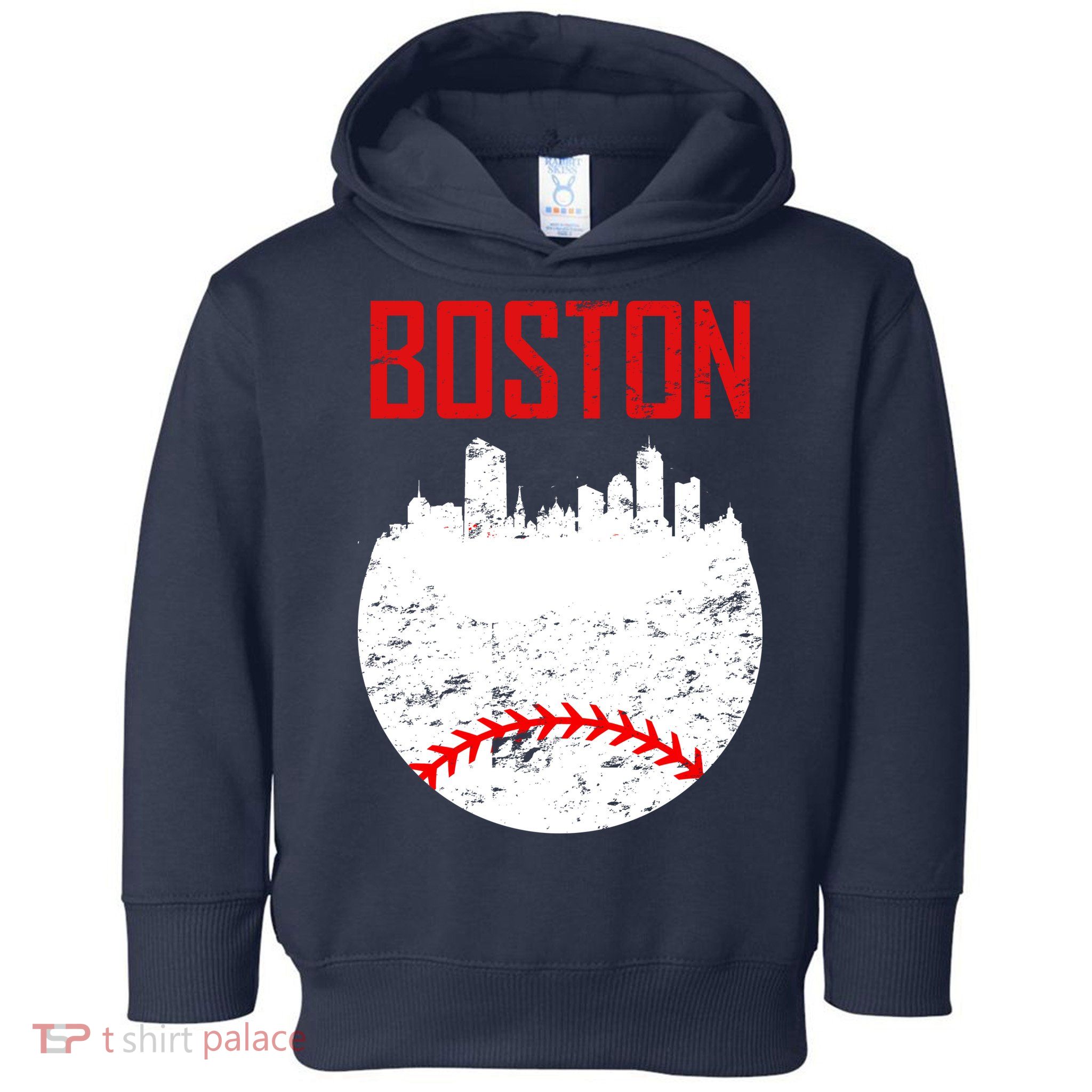 Boston Baseball City Toddler Hoodie