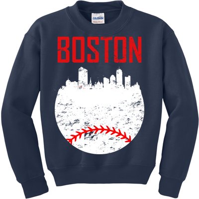 Boston Baseball City Kids Sweatshirt