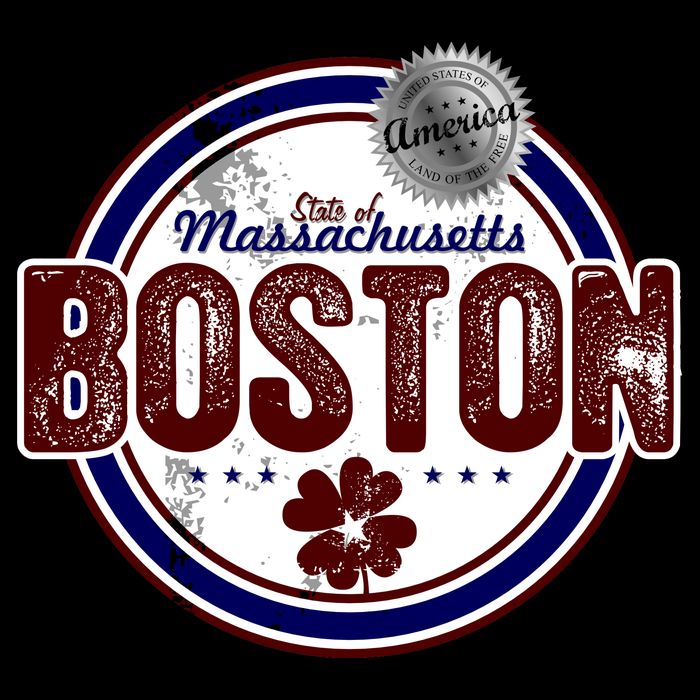 Boston Land of the Free Logo 16 in Basic Backpack
