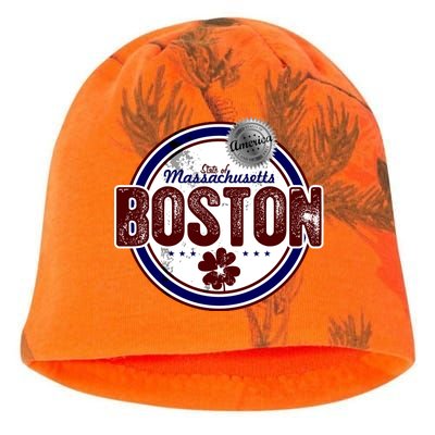 Boston Land of the Free Logo Kati - Camo Knit Beanie