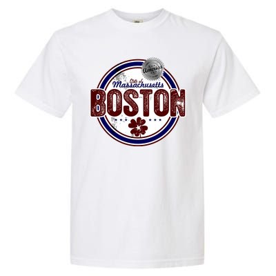 Boston Land of the Free Logo Garment-Dyed Heavyweight T-Shirt