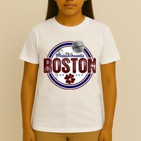 Boston Land of the Free Logo T-Shirt