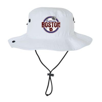 Boston Land of the Free Logo Legacy Cool Fit Booney Bucket Hat