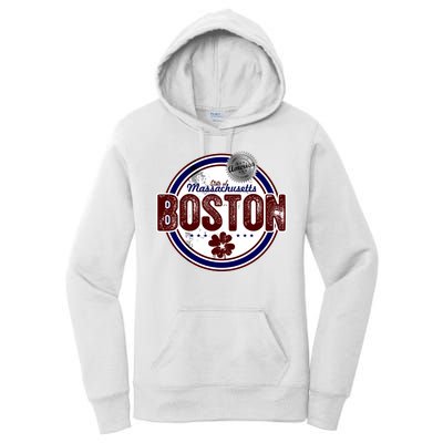 Boston Land of the Free Logo Women's Pullover Hoodie