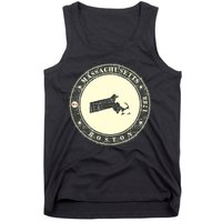 Boston Massachusetts Retro Tank Top