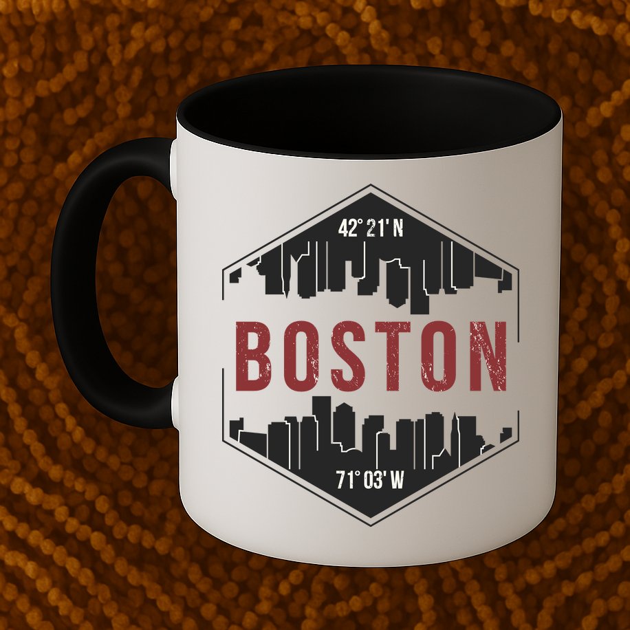 Boston Skyline Mug