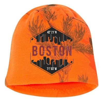 Boston Skyline Kati - Camo Knit Beanie