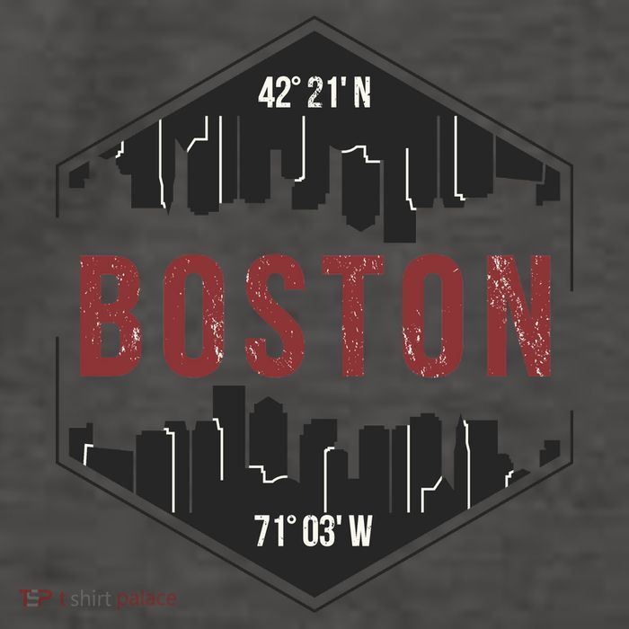 Boston Skyline Vector Backpack