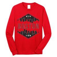 Boston Skyline Long Sleeve Shirt